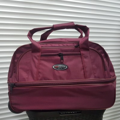 Карго 4 текстиль бордовый колесная - Сумки и чемоданы