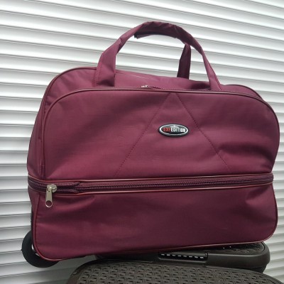 Карго 3 текстиль бордовый колесная - Сумки и чемоданы